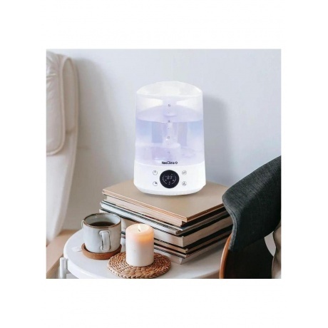 Увлажнитель воздуха Neoclima NHL-400E 28Вт (ультразвуковой) белый - фото 12