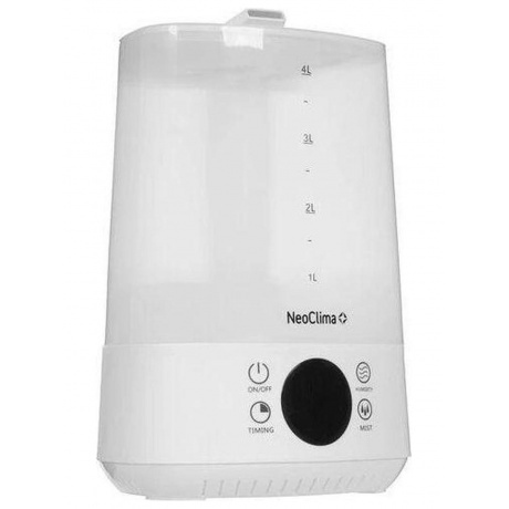 Увлажнитель воздуха Neoclima NHL-400E 28Вт (ультразвуковой) белый - фото 3