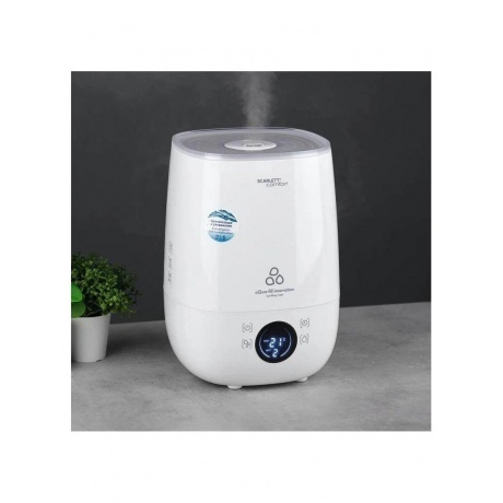 Увлажнитель воздуха Scarlett SC-AH986E22 23Вт (ультразвуковой) белый - фото 4