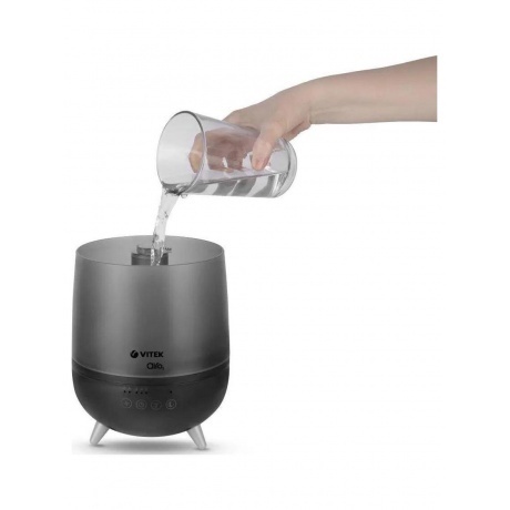 Увлажнитель воздуха Vitek VT-2356 20Вт (ультразвуковой) черный - фото 4