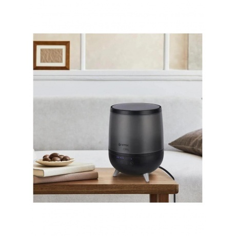 Увлажнитель воздуха Vitek VT-2356 20Вт (ультразвуковой) черный - фото 7