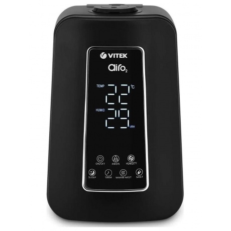 Увлажнитель воздуха Vitek VT-2340 85Вт (ультразвуковой) черный - фото 2