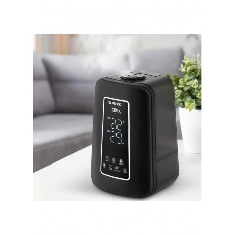 Увлажнитель воздуха Vitek VT-2340 85Вт (ультразвуковой) черный - фото 6