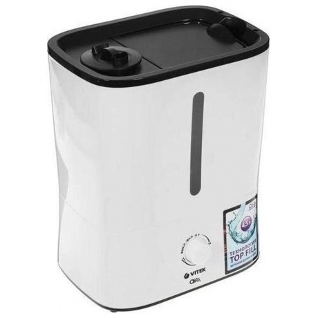 Увлажнитель воздуха Vitek VT-2347 25Вт (ультразвуковой) белый - фото 9