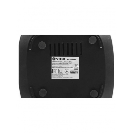 Увлажнитель воздуха Vitek VT-2334 23Вт (ультразвуковой) белый/серый - фото 8