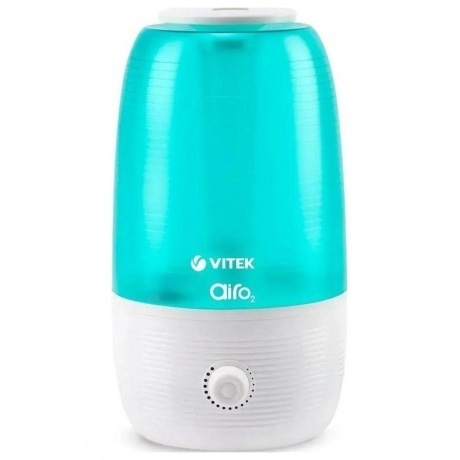 Увлажнитель воздуха Vitek VT-2341 23Вт (ультразвуковой) белый/бирюзовый - фото 1