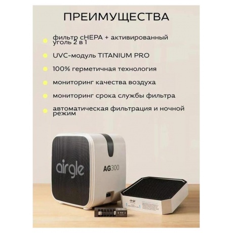 Очиститель воздуха Airgle AG300 - фото 13