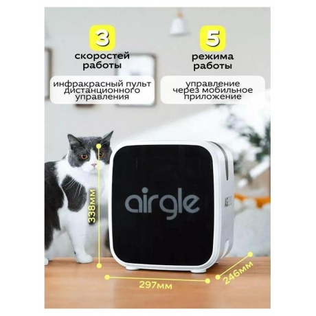 Очиститель воздуха Airgle AG300 - фото 14