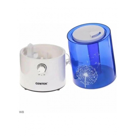 Увлажнитель ультразвуковой CENTEK СТ-5101 синий - фото 9