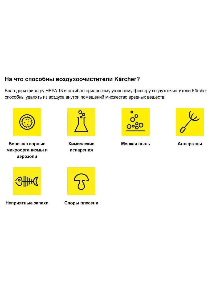Очиститель воздуха Karcher AF 30 [1.024-821.0] - фото 21