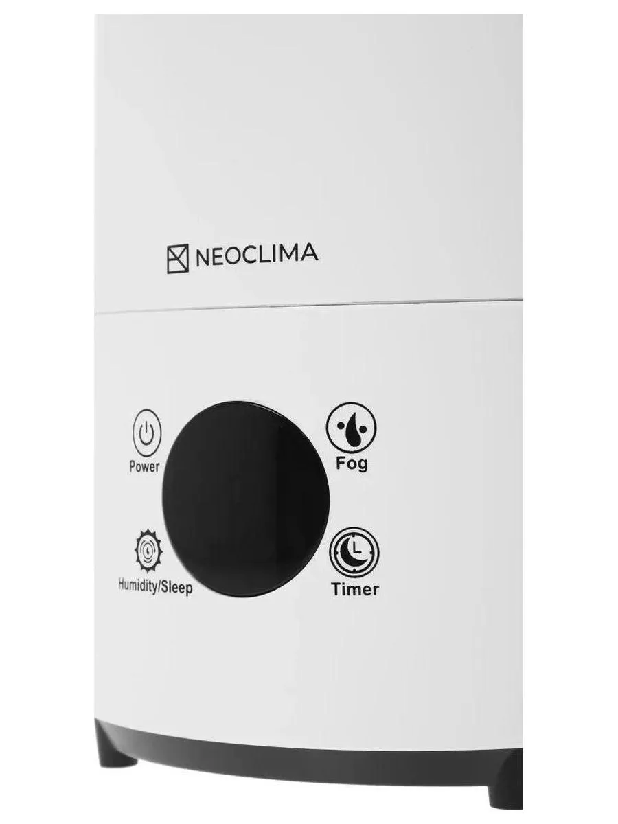 Увлажнитель воздуха ультразвуковой Neoclima NHL-6E, объем 6 л, сенсорное управление - фото 11