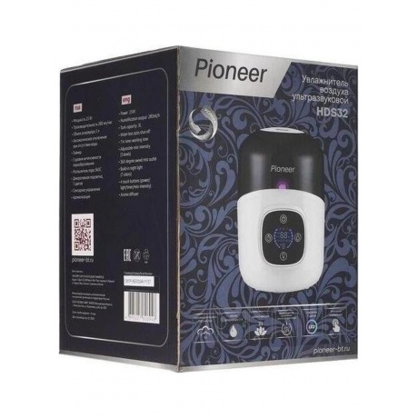 Увлажнитель воздуха Pioneer HDS32 белый/черный - фото 14