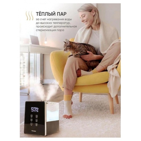 Увлажнитель воздуха Pioneer HDS12 черный - фото 16