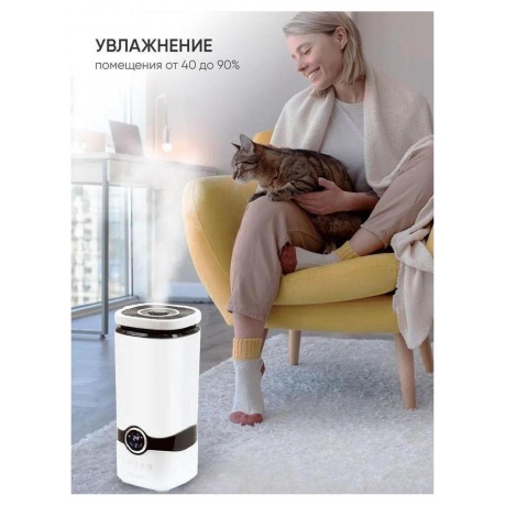 Увлажнитель воздуха Pioneer HDS45 белый/черный - фото 25