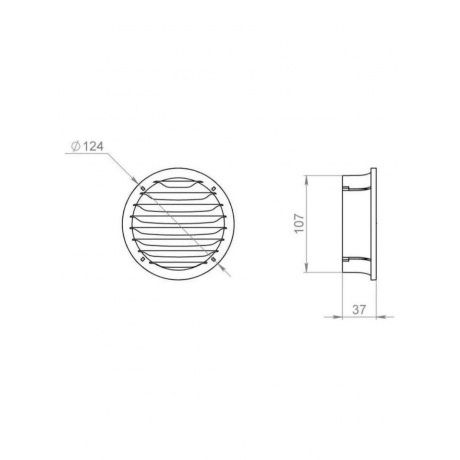 Настенный проветриватель Vakio OpenAir, белый - фото 3