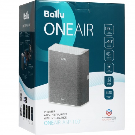 Очиститель воздуха приточный Ballu ONEAIR ASP-100H - фото 12