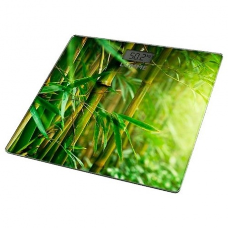Напольные весы Lumme LU-1328 рисунок бамбуковый лес - фото 2