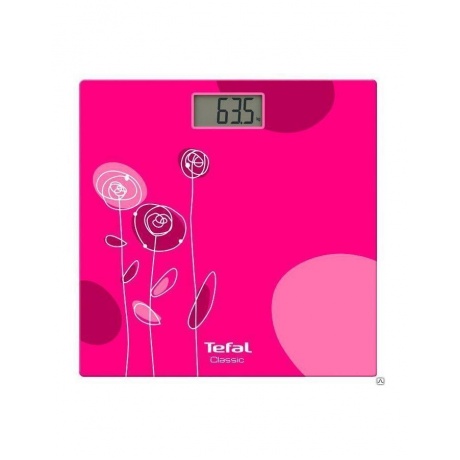 Весы напольные электронные Tefal PP1147V0 макс.160кг розовый - фото 1