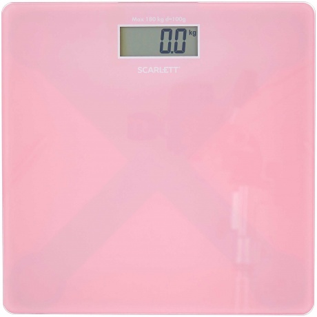 Весы напольные электронные Scarlett SC-BS33E041 розовый - фото 2