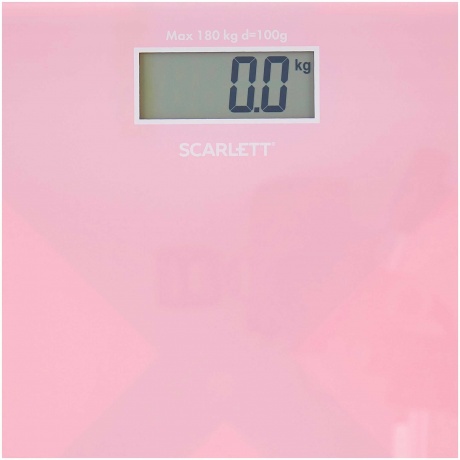 Весы напольные электронные Scarlett SC-BS33E041 розовый - фото 3