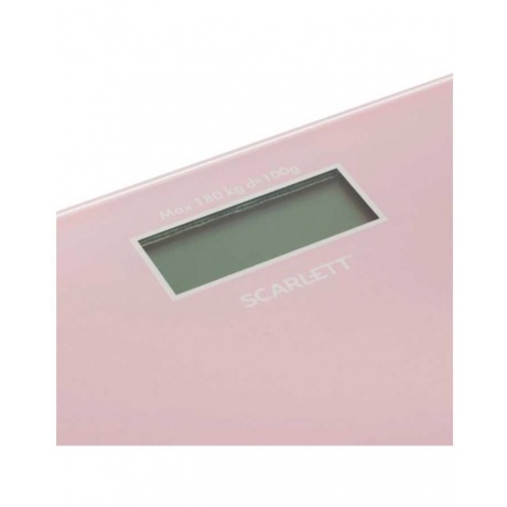 Весы напольные электронные Scarlett SC-BS33E041 розовый - фото 5
