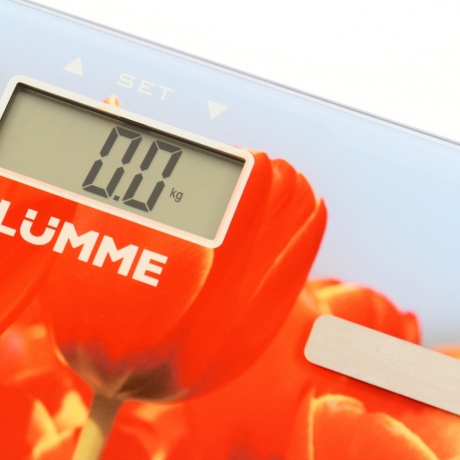 Весы напольные электронные Lumme LU-1333 Tulips - фото 4