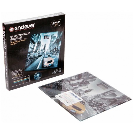 Весы напольные электронные  Endever  Aurora-557 - фото 4