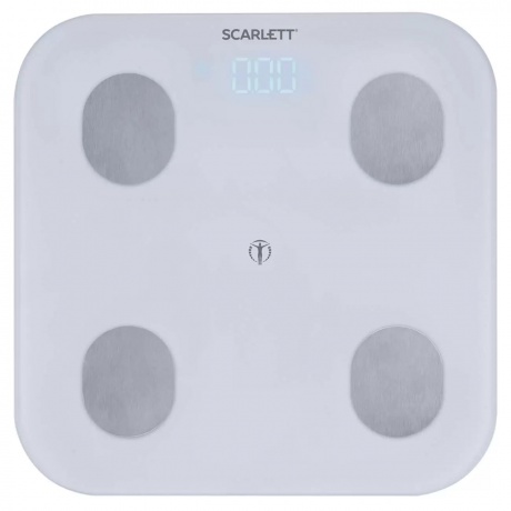 Весы напольные Scarlett SC-BS33ED47 белый - фото 1