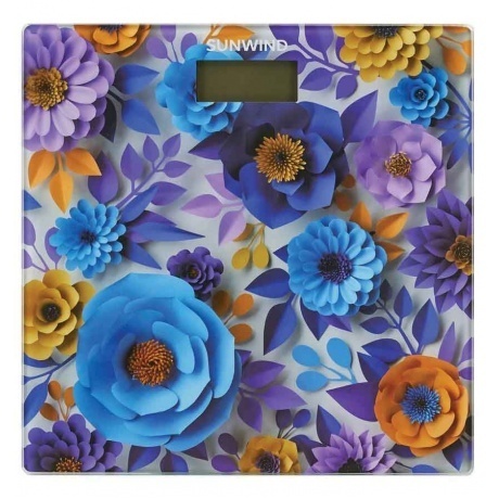 Весы напольные электронные SunWind SSB051 макс.180кг рисунок - фото 1