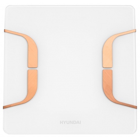 

Весы напольные электронные Hyundai H-BS03871 макс.180кг белый