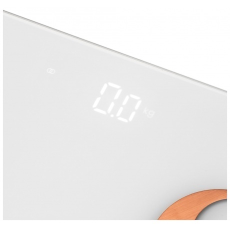 Весы напольные электронные Hyundai H-BS03871 макс.180кг белый - фото 5