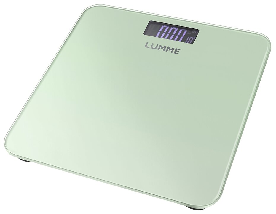Весы напольные Lumme LU-1335  зеленый нефрит