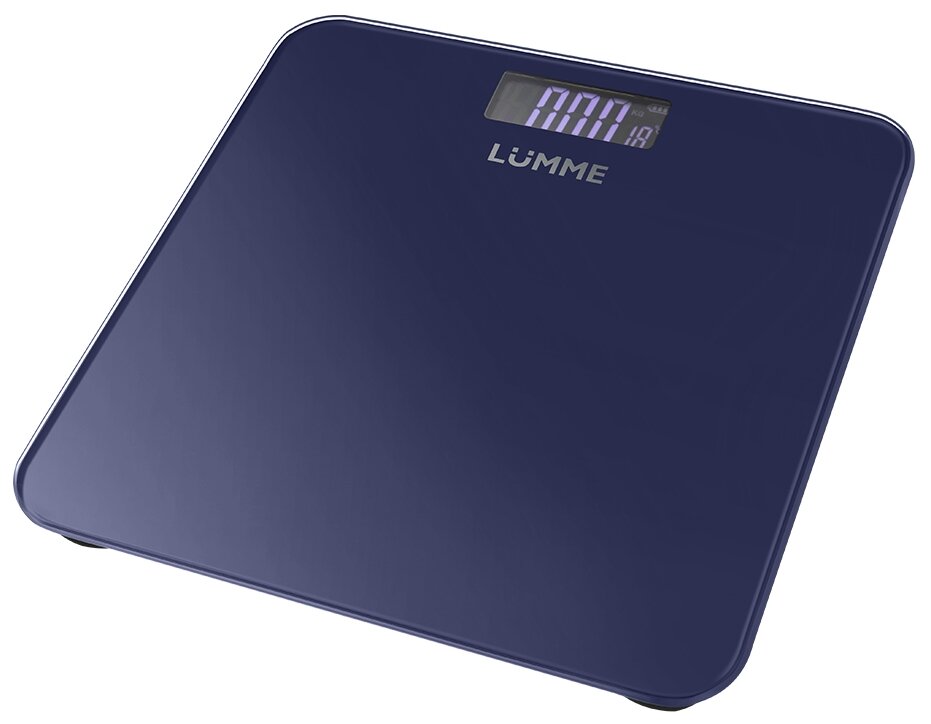 Весы напольные Lumme LU-1335 синий сапфир