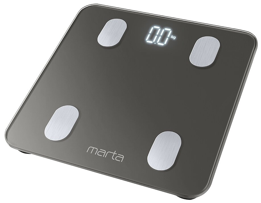 Весы напольные Marta MT-1606 серый графит