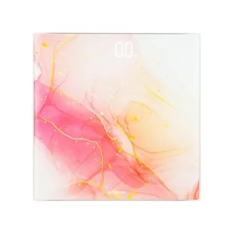 Весы напольные электронные Hyundai H-BS03951 макс.180кг розовый/...