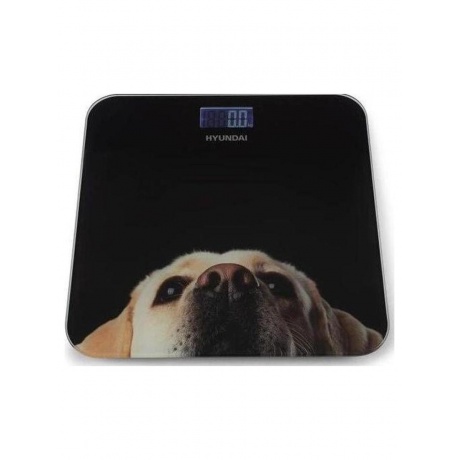 Весы напольные электронные Hyundai H-BS03674 макс.180кг черный - фото 3
