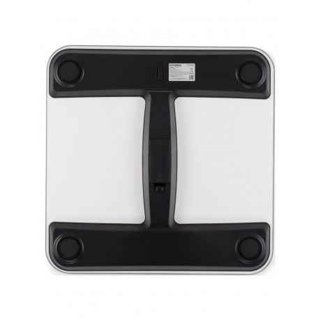 Весы напольные электронные Hyundai H-BS03674 макс.180кг черный - фото 5