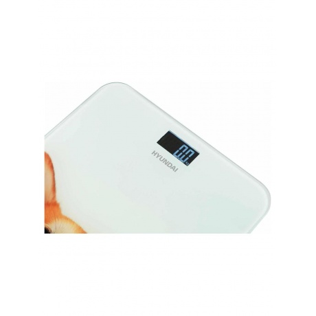 Весы напольные электронные Hyundai H-BS03671 макс.180кг белый - фото 6