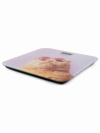 Весы напольные электронные Hyundai H-BS03456 макс.180кг сиреневы...