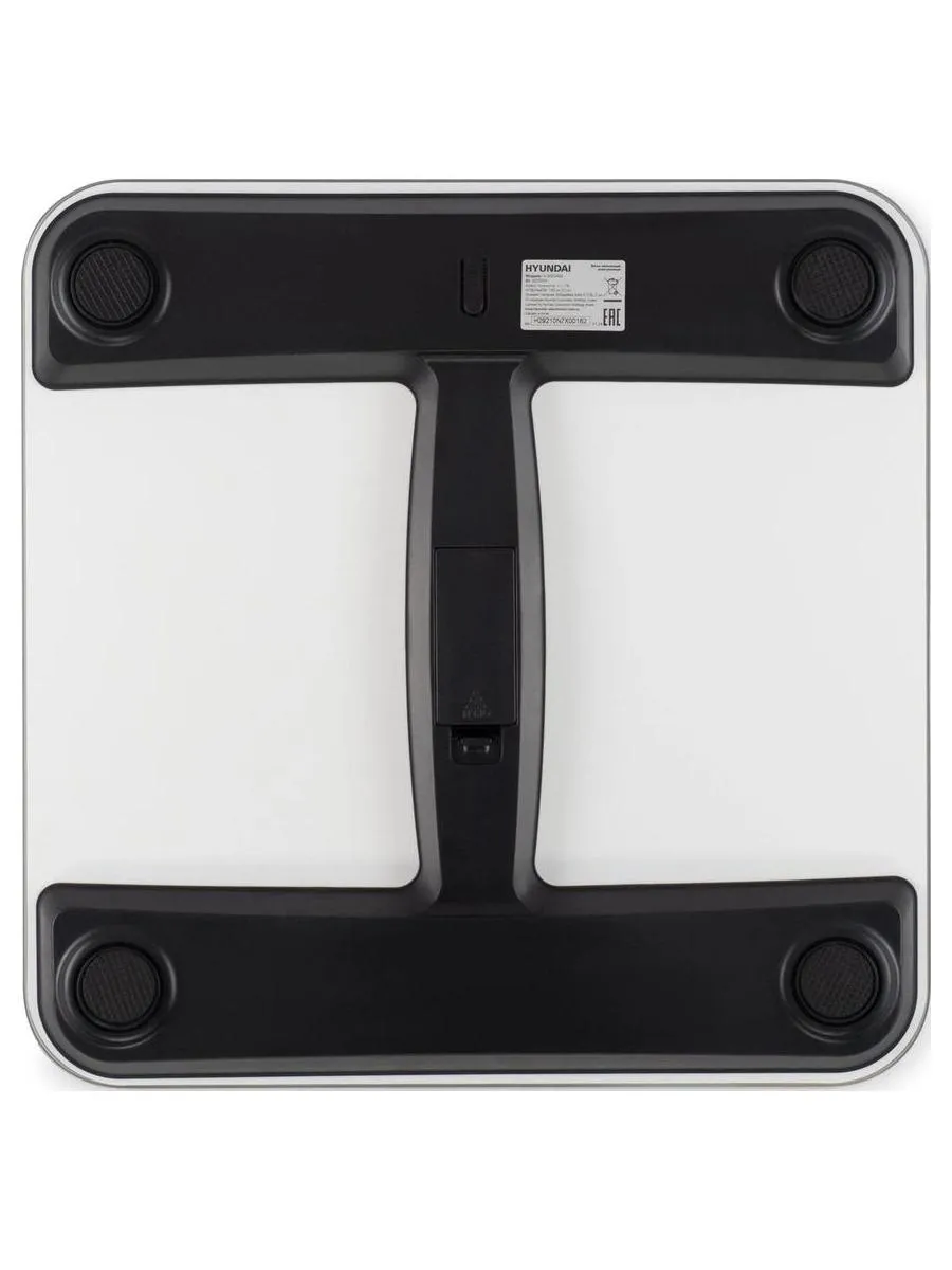 Весы напольные электронные Hyundai H-BS03456 макс.180кг сиреневый - фото 4