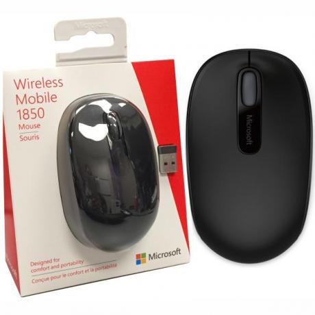 Мышь Microsoft Wireless Mobile Mouse 1850 Black (U7Z-00004) - фото 5