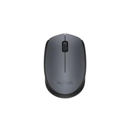Мышь Logitech M170 Wireless Mouse Black - фото 1