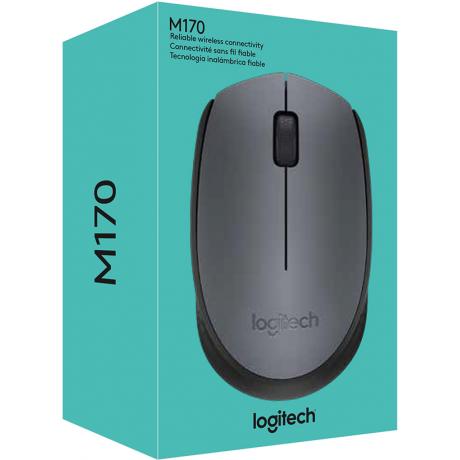 Мышь Logitech M170 Wireless Mouse Black - фото 4