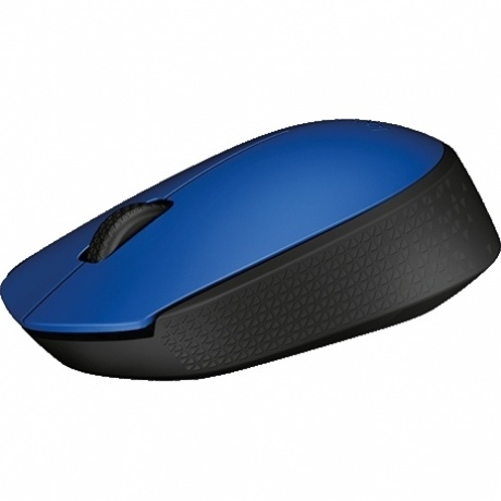 Мышь Logitech M171 Wireless Mouse Blue-Black - фото 8
