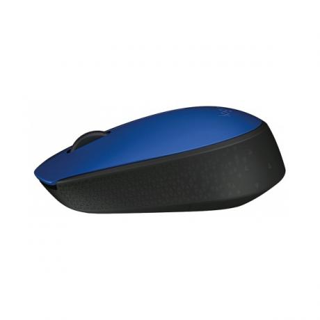 Мышь Logitech M171 Wireless Mouse Blue-Black - фото 3