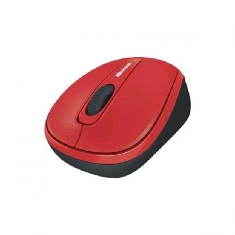 Мышь Microsoft Wireless Mobile Mouse 3500 Limited Edition Flame Red (GMF-00293) - фото 2