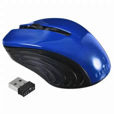 Мышь Oklick 545MW Black-Blue USB