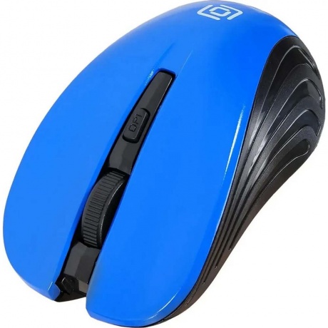 Мышь Oklick 545MW Black-Blue USB - фото 2