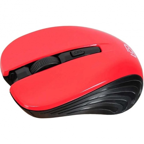 Мышь Oklick 545MW Black-Red USB - фото 2