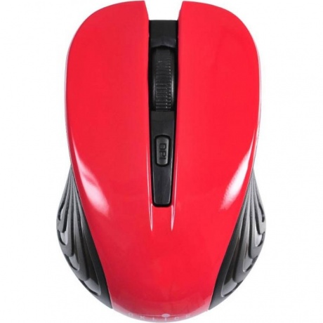 Мышь Oklick 545MW Black-Red USB - фото 11